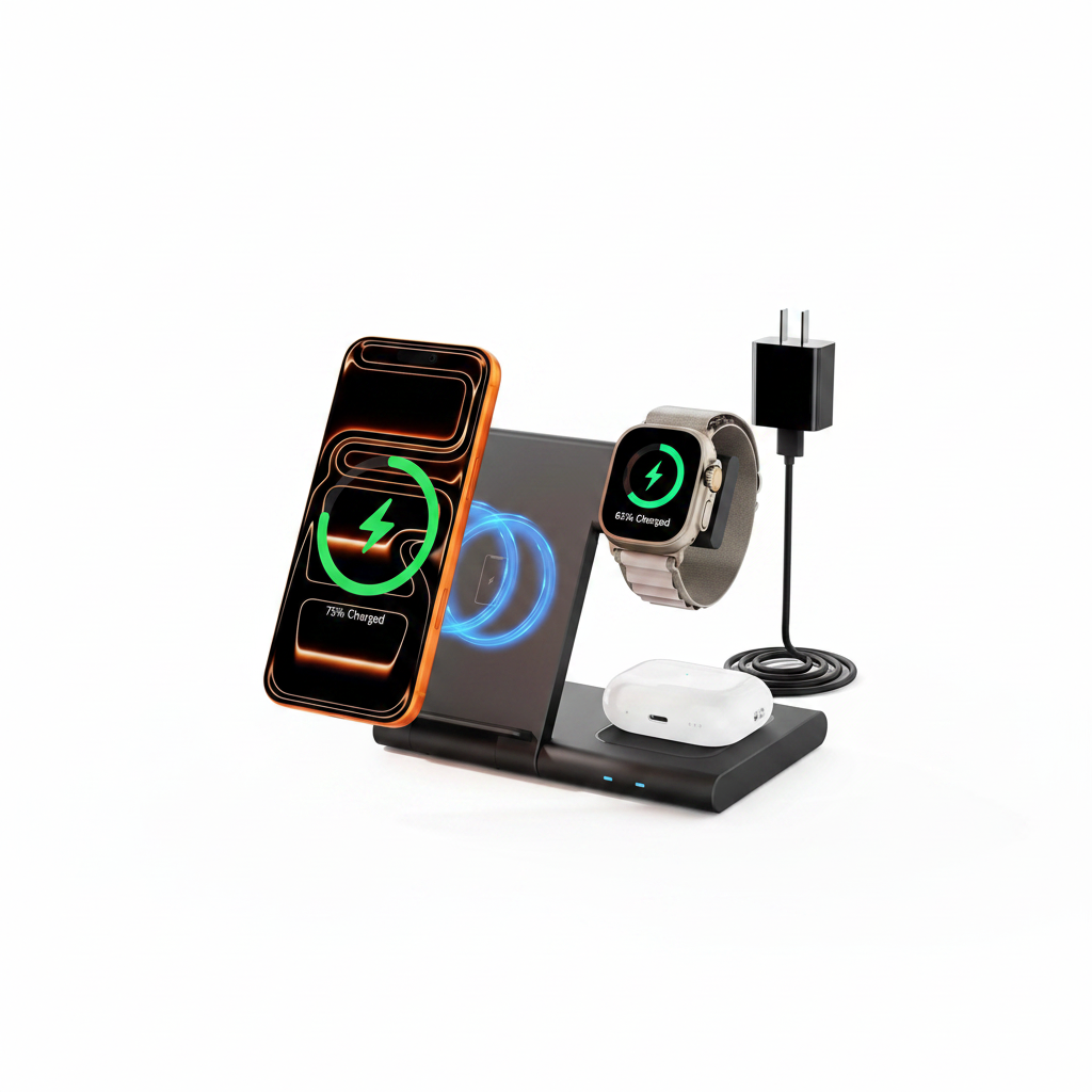 3-in-1 Wireless Charging Station