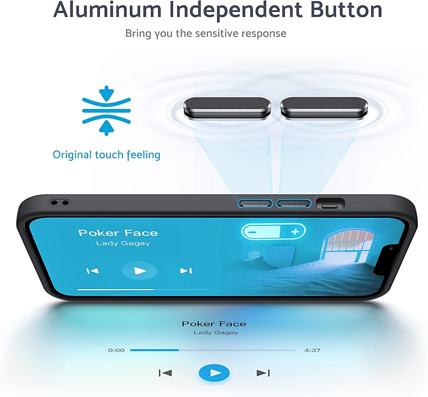 Magnetic Shockproof for Iphone 12/12 Pro Case, [Fit for Magsafe] [Military-Grade Drop Tested] Soft Silicone Slim Anti-Scratch Case for Iphone 12/12 Pro Case Anti-Fingerprint,Black