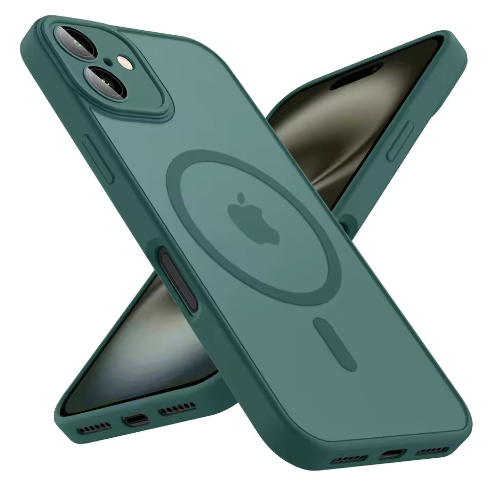 MagSafe Magnetic Shockproof Case for iPhone 11-16 – Military Grade Protection