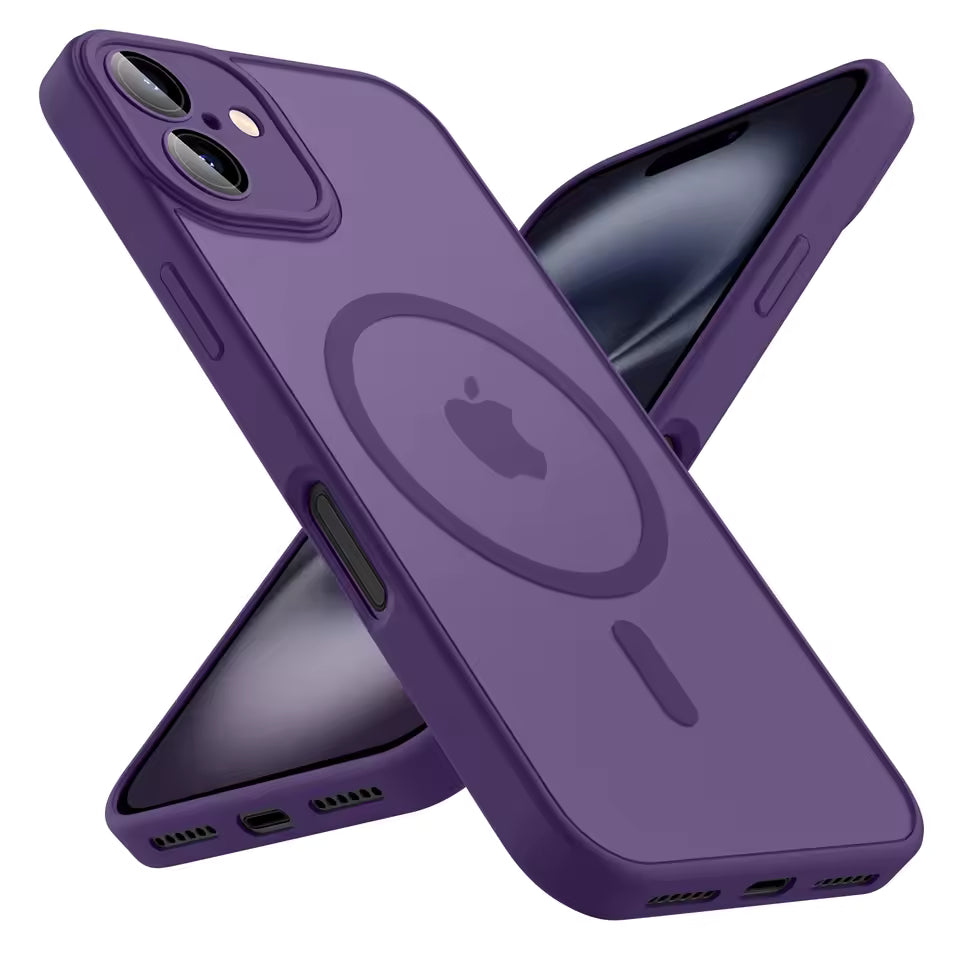 MagSafe Magnetic Shockproof Case for iPhone 11-16 – Military Grade Protection
