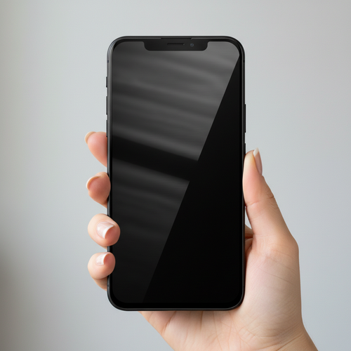 Hand Holding Phone